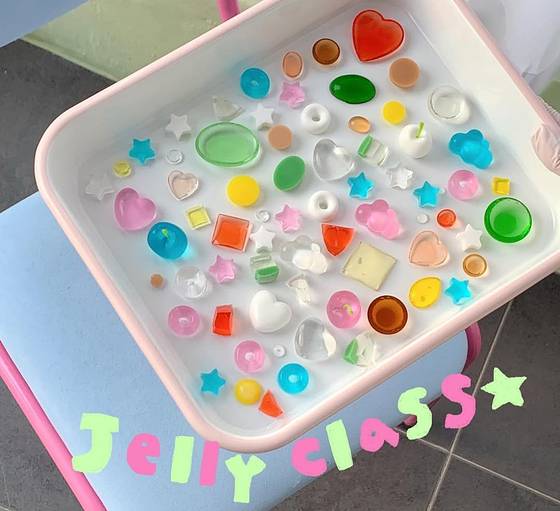 A씨의 젤리 클래스에서 쓰이는 젤리. 〈사진=A씨 제공〉