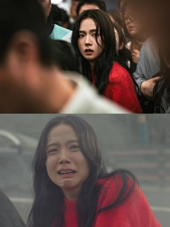 쿠팡플레이 오리지널 시리즈 '뉴토피아'가 첫 주부터 주연배우 지수의 연기력 논란으로 인해 혹평을 얻고 있다. /쿠팡플레이