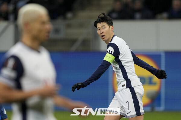 토트넘 홋스퍼 캡틴 손흥민. 사진┃뉴시스/AP