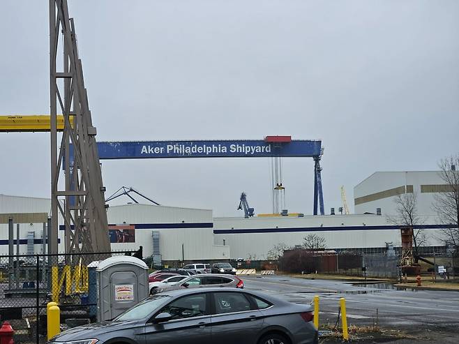 한화오션이 인수한 미국 필라델피아의 필리조선소. /사진=한경DB