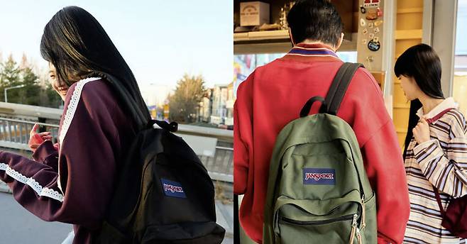 잔스포츠 룩북. 잔스포츠 홈페이지