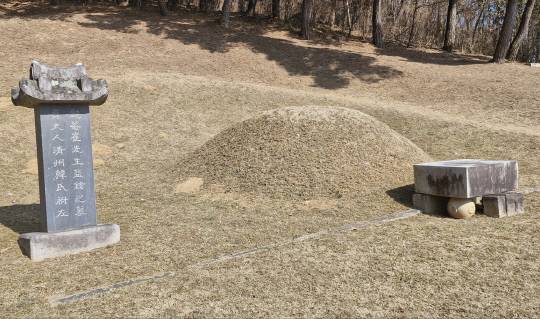 충남 예산군 광시면에 위치한 최익현의 묘소