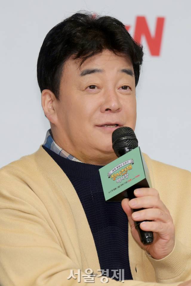 더본코리아 백종원 대표. 김규빈 기자