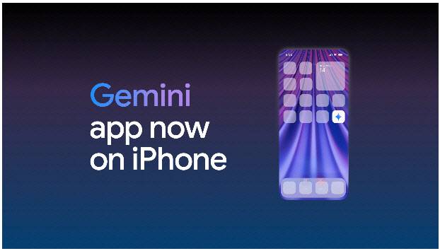 지난해 11월 구글이 애플 아이폰에서도 사용할 수 있는 인공지능(AI) 음성 비서 ‘제미나이’ 앱을 공식 출시했다. 오픈AI의 ‘챗GPT’가 시리에 통합되는 것에 대응하는 차원이었다. 사진=구글