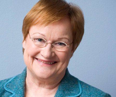 타르야 할로넨 전 핀란드 대통령. 사진=할로넨 전 대통령 홈페이지