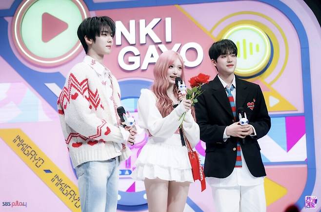 ▲ 인기가요 3MC. 출처| SBS 생방송 인기가요 공식 홈페이지