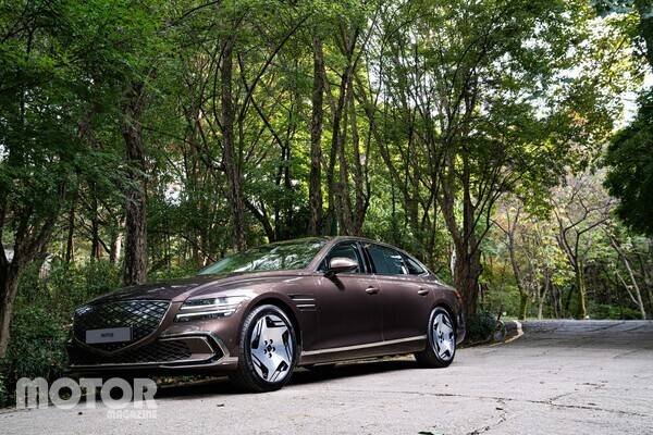 제네시스 G80 일렉트리파이드 사진 모터매거진 최재혁 기자