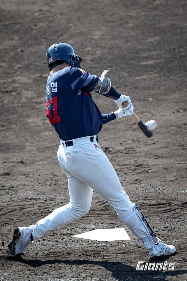 롯데 나승엽. /사진=롯데 자이언츠 제공