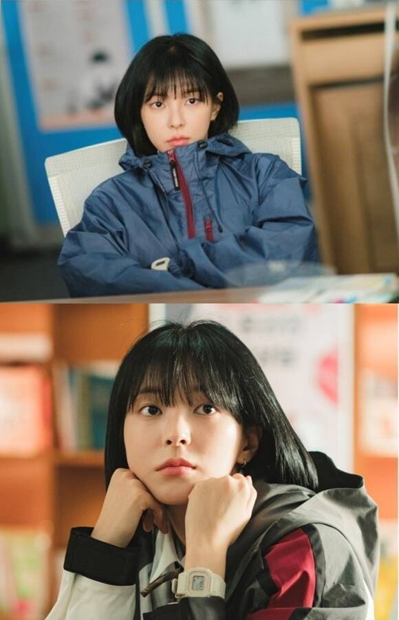 베우 신수현이 티빙 '스터디그룹'에서 이지우 역을 맡아 열연을 펼쳤다. /티빙