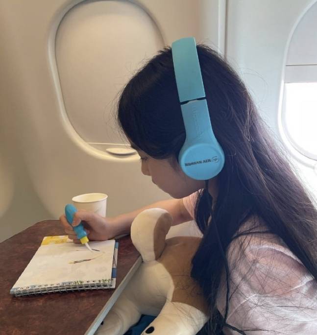 장동건·고소영 부부의 딸. 고소영 인스타그램