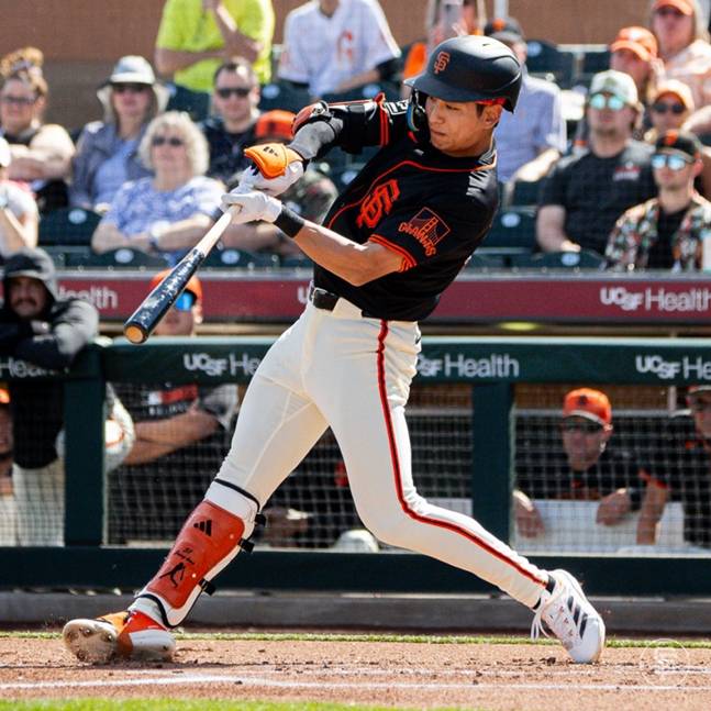 이정후. /사진=샌프란시스코 자이언츠 구단 공식 SNS 갈무리