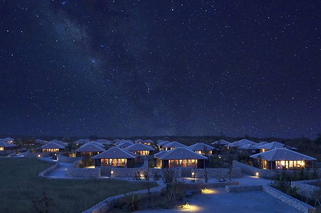 호시노야 다케토미지마의 별이 쏟아지는 밤