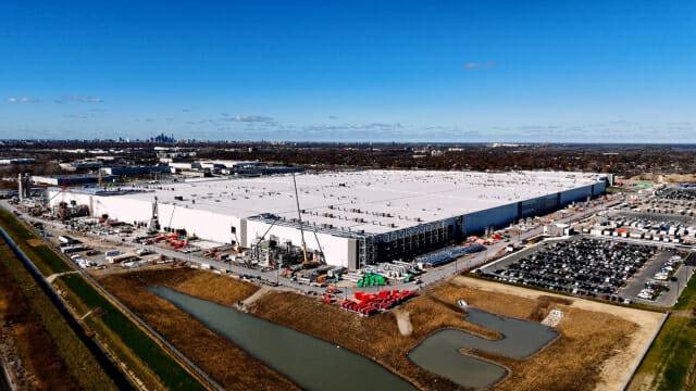 캐나다 윈저에 위치한 넥스트스타 에너지 공장(사진=넥스트스타 에너지 페이스북