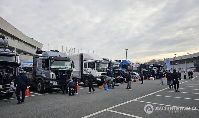 전북 익산에서 개최된 타타대우모빌리티 AS최고반장 캠페인 (타타대우모빌리티)