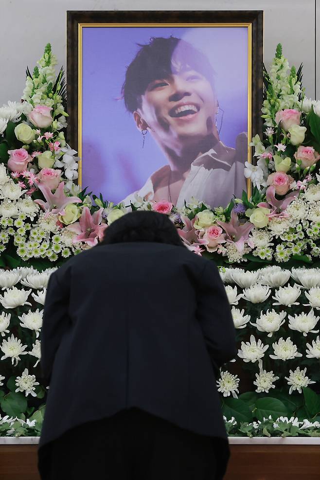 ▲ 고 휘성 빈소. ⓒ사진공동취재단