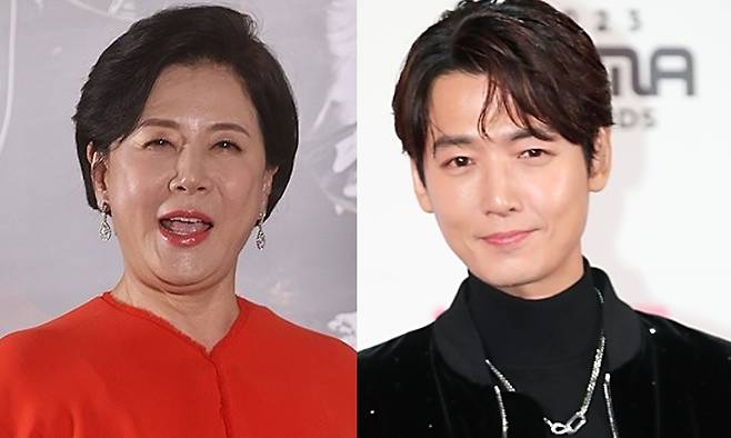 배우 박정수(왼쪽), 정경호. 연합뉴스·뉴스1 자료사진