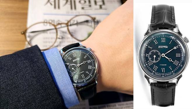 러시아 시계 브랜드인 보스톡(Vostok)의 레트로 모델.