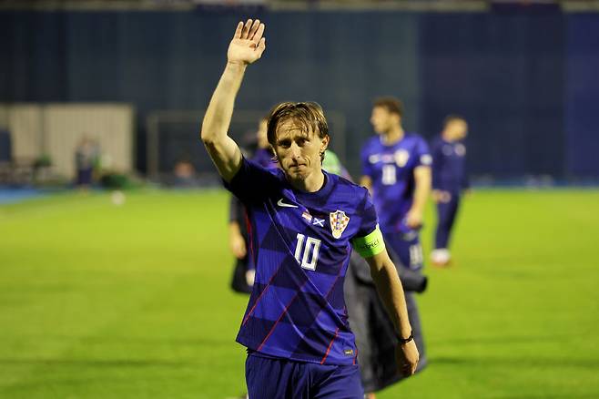 크로아티아 대표팀 주장 모드리치. Getty Images코리아