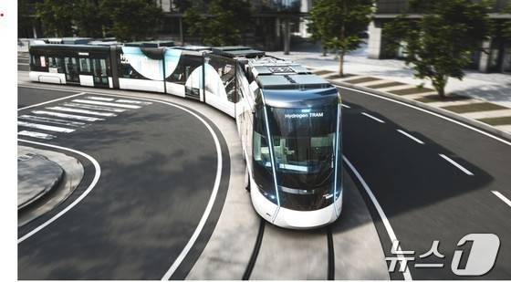 부산항선 수소트램 조감도(부산시청 제공. 재판매 및 DB 금지)
