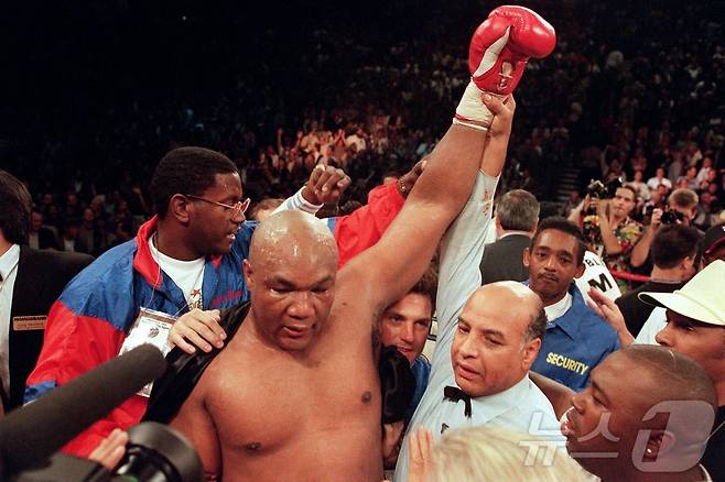 조지 포먼이 향년 76세의 일기로 타계했다. ⓒ AFP=뉴스1