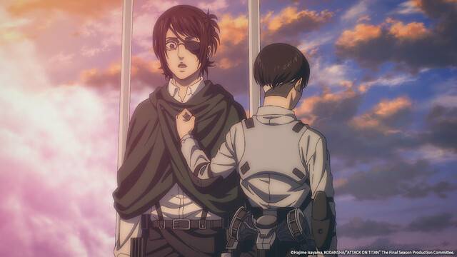 애니메이션 ‘극장판 진격의 거인 완결편 더 라스트 어택’. 애니플러스 제공