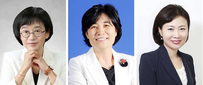 (왼쪽부터) 김선희 , 서지희, 채은미