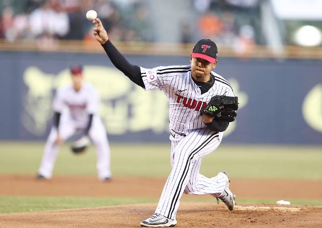 LG 에르난데스. 연합뉴스