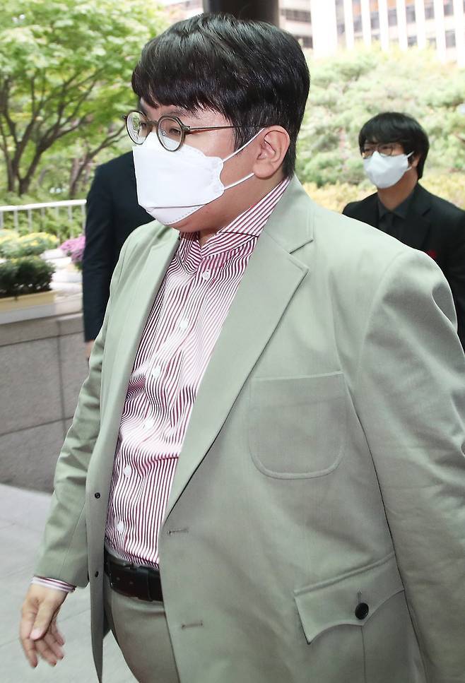 살이 찐 방시혁 의장