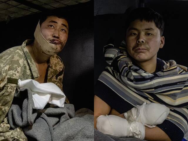 우크라이나군에 붙잡힌 북한군 포로가 한국행 귀순 의사를 밝힌 가운데 북한군의 러시아 파병의 불법성과 포로 송환 문제에 대한 국제법적 검토가 필요하다는 연구 결과가 나왔다. 사진은 볼로디미르 젤렌스키 우크라이나 대통령이 공개한 북한군 포로 사진. /젤렌스키 대통령 엑스(X) 갈무리