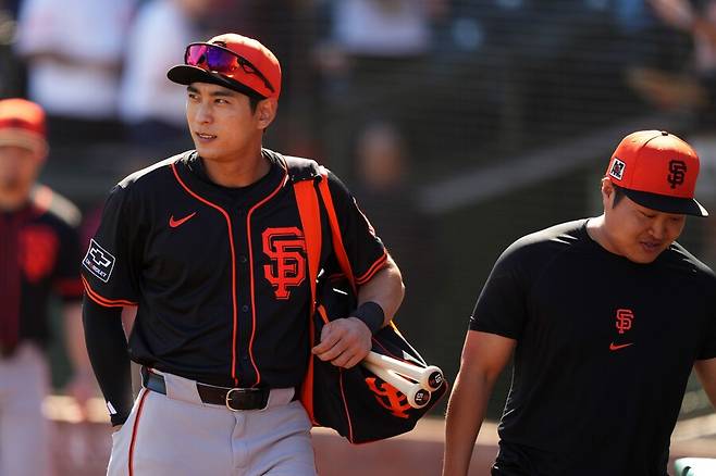 ▲ 이정후는 지난해 어깨 부상으로 시즌 절반 이상을 날린 아쉬움을 털어내겠다는 각오다 ⓒ연합뉴스/AP통신