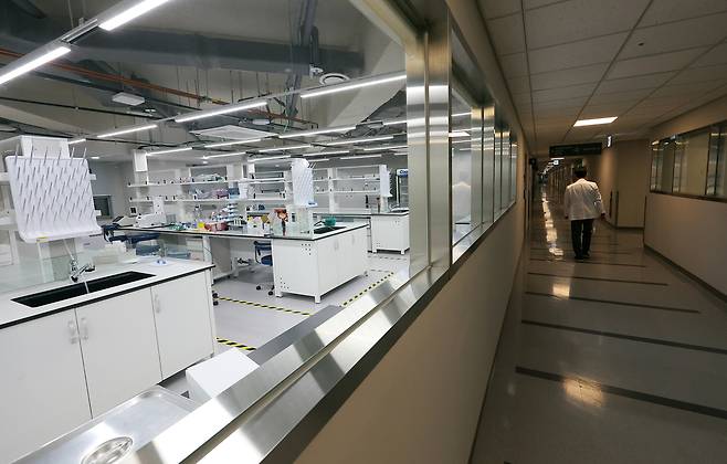 정부가 정한 의대생 복귀 시한인 31일 서울 시내 한 의대의 실습실 모습. 연합뉴스