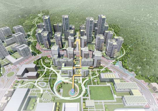 구룡마을 조감도. 서울시청 제공