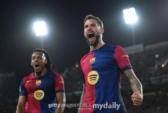 바르셀로나에서 뛰고 있는 수비수 이니고 마르티네스./게티이미지코리아