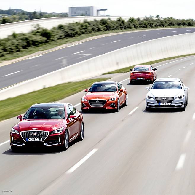 현대자동차 제네시스 g70 g80 g90 가격표