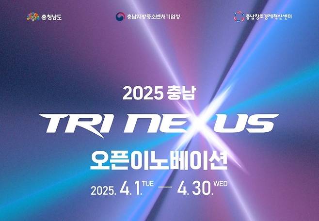 2025 충남 Tri Nexus 오픈이노베이션 포스터