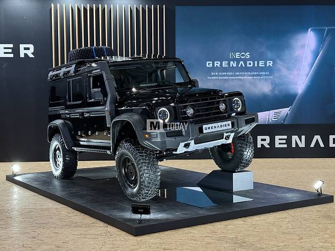 사진 : 이네오스 그레나디어 포털액슬 프로토타입