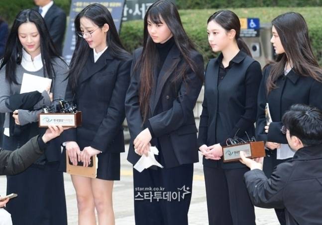 뉴진스. 사진l유용석 기자