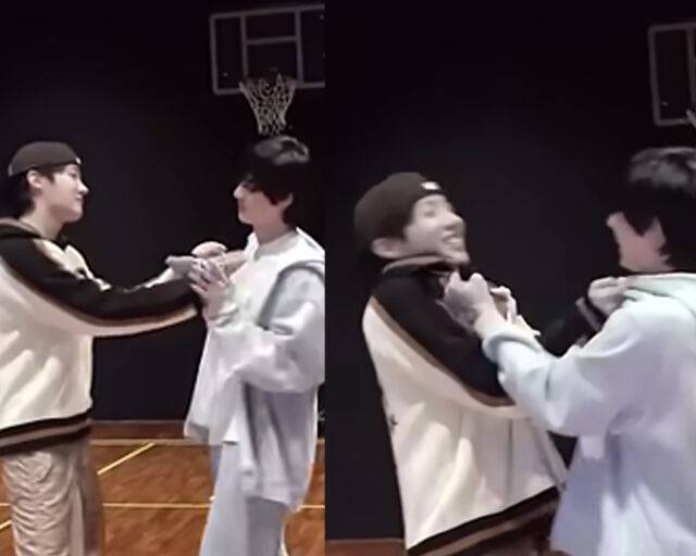 'BTS' 제이홉의 챌린지에 진이 동참했다. / 유튜브 '방탄TV' 캡처