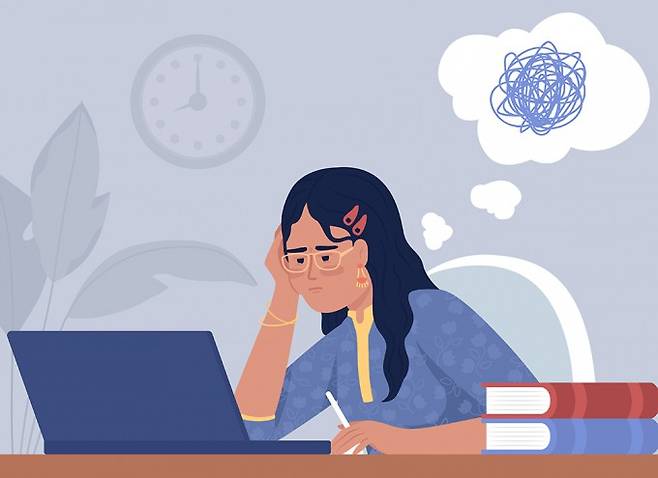 주의력결핍과잉행동장애(ADHD) 치료제의 혈압과 맥박이 상승하는 부작용이 약물을 복용했을 때 얻게되는 효과와 비교했을 때 '감수할 만한 수준'이라는 연구 결과가 나왔다. 공부하는 청소년을 나타낸 이미지. 게티이미지뱅크 제공