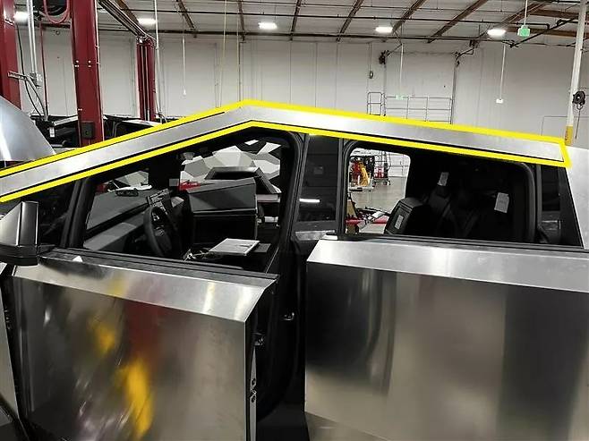 사진 : 사이버트럭 서비스 매뉴얼 (출처=tesla)