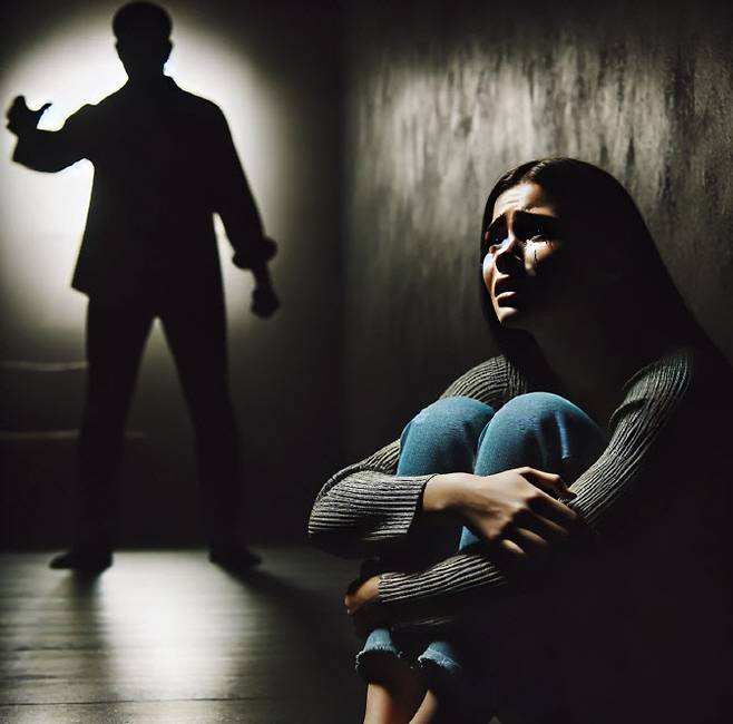 여동생이 초등학생일 때부터 성폭행을 일삼던 오빠는 성인이 돼 독립한 그의 집에 각종 성기구와 흉기를 챙겨 침입했다. (사진=챗gpt)