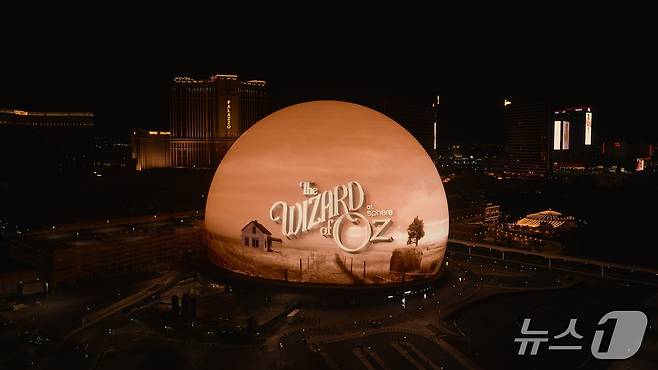 미국 라스베이거스 스피어 공연장(구글 클라우드 제공)