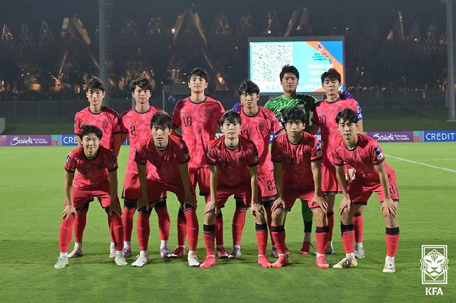 남자 U-17대표팀. 사진제공=대한축구협회