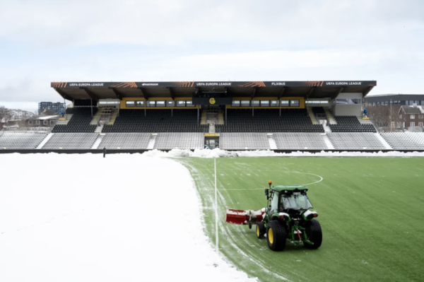 보되글림트 홈구장 아스미라 스타디온. 영국 '더 선' 캡처