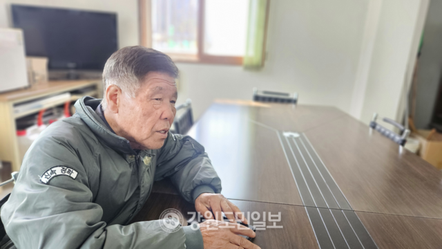 ▲ 춘천 가마골 일대에서 화전민의 아들로 살아온 안관섭씨