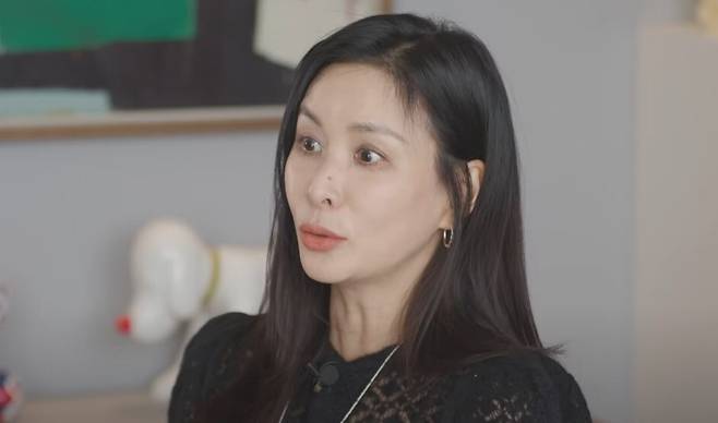 배우 고소영. 유튜브 채널 '바로 그 고소영' 캡처.