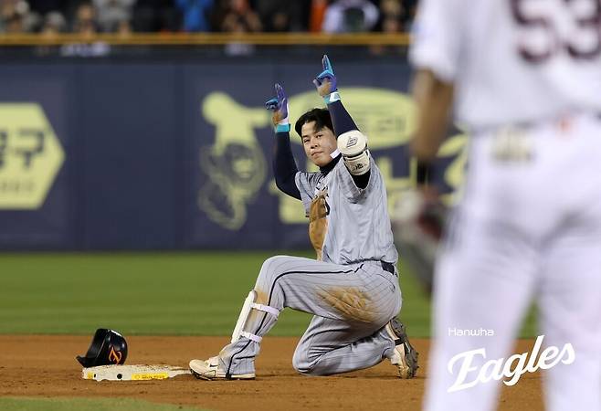 ▲ 노시환 ⓒ한화 이글스