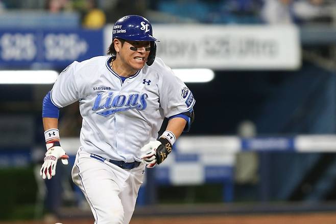 ▲ 강민호 ⓒ 삼성 라이온즈