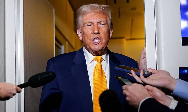 도널드 트럼프 미국 대통령. 로이터연합뉴스