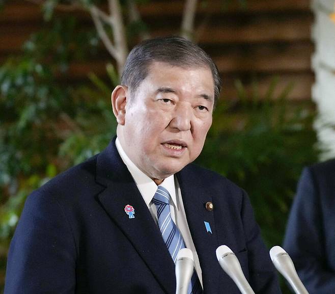 이시바 시게루 일본 총리 ⓒ로이터=연합뉴스